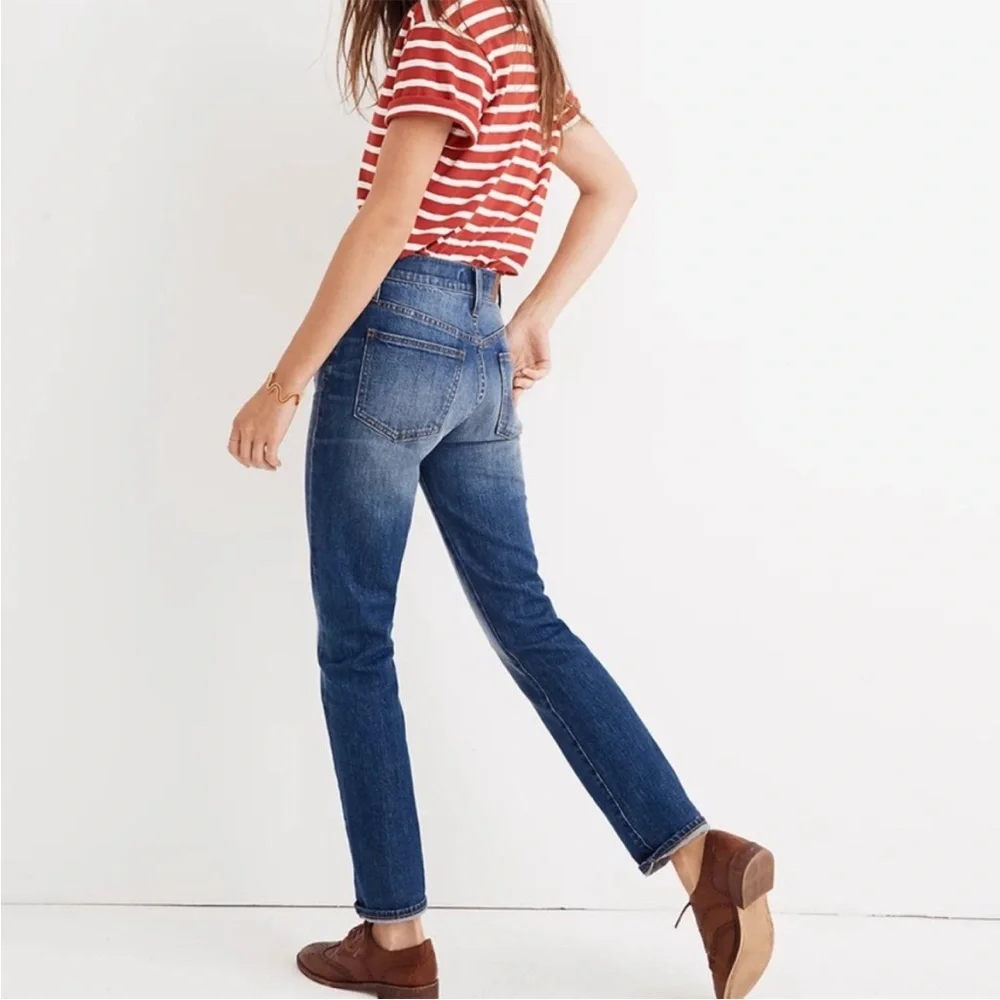 Madewell The Perfect Vintage Jean: Comfort Stretch Edition Glenmoor Wash size 27 - Picture 2 of 7